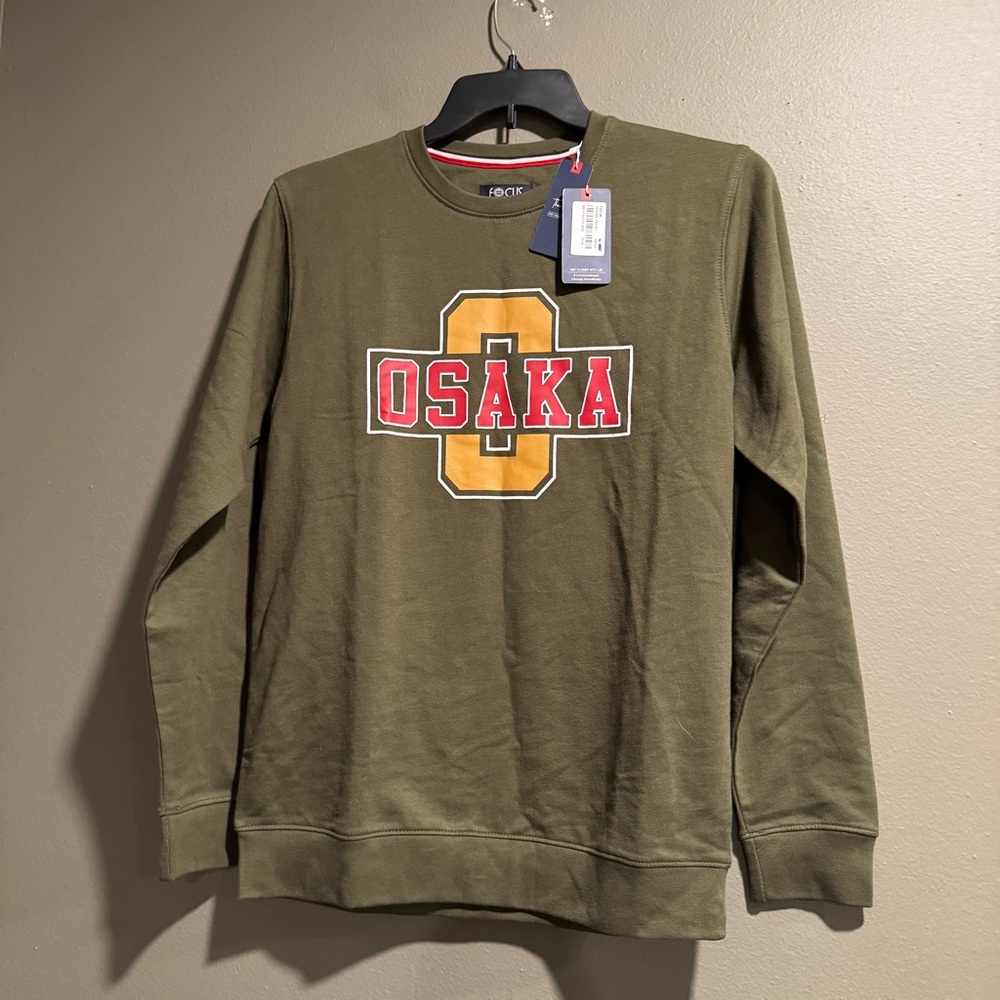 Focus Osaka Men's Olive Green Sweater Size Medium